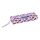 Portatodo Kuromi Hello Kitty rosa con goma elástica