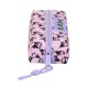 Portatodo Kuromi Hello Kitty rosa con goma elástica