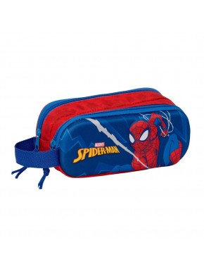 Portatodo 3D Spiderman Marvel doble compartimento