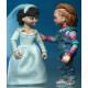 Pack de 2 figurines Chucky & Tiffany 10 cm NECA