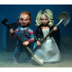 Pack de 2 figurines Chucky & Tiffany 10 cm NECA