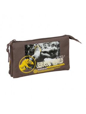 Trousse Jurassic World avec trois compartiments