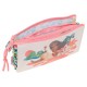 Trousse triple Vaiana Moana Disney avec trois fermetures
