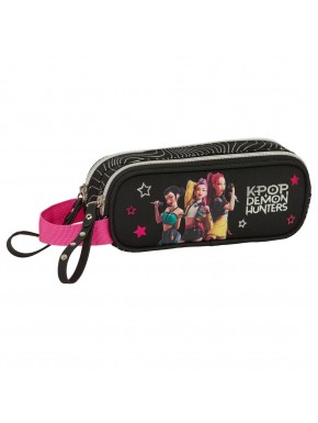Estojo Kpop Demon Hunters com design de Guerreiras K-pop