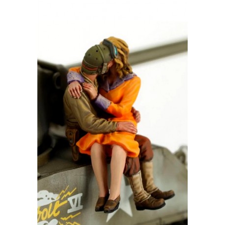 Figura modelo 1/35 El Beso de la Victoria de Meng Models