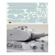 Feuille de décalcomanies Zimmerit pour modèle King Tiger 1/35