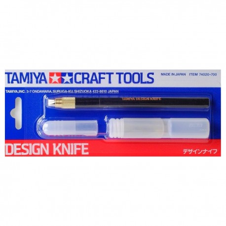 Faca de design Tamiya com lâminas de substituição