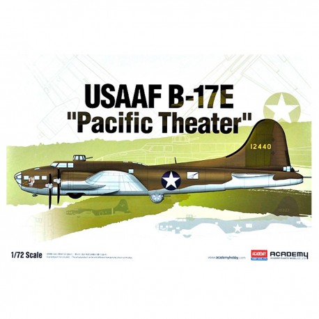 Maquete 1/72 do B-17E USAAF 'Pacific Theater' da Academy