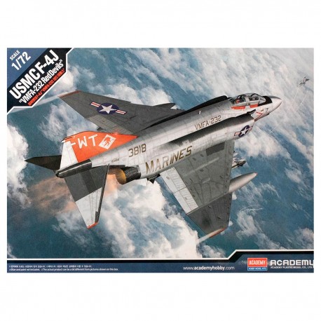 Modelo a escala 1/72 USMC F-4J VFMA-232 Red Devils