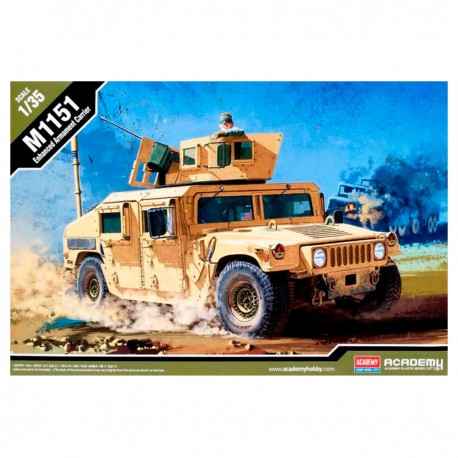 Maquette du M1151 Enhanced Armament Carrier à l'échelle 1/35 par Academy