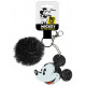 Trousseau de Mickey Mouse avec des pom Pom