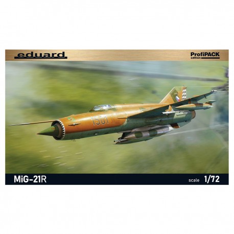 Maquette d'avion MiG-21R échelle 1/72 d'Eduard