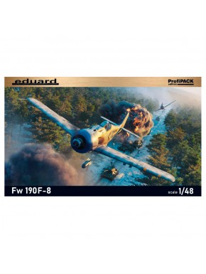 Kit modelo a escala Fw 190F-8 1/48 de Eduard