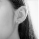 Pendientes oro blanco Dumbo Disney