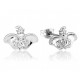 Pendientes oro blanco Dumbo Disney