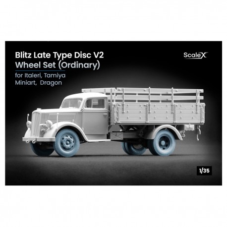 Jeu de roues Blitz Late Type Disc V2 à l'échelle 1/35