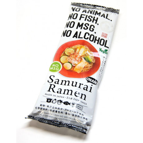 Ramen Vegano Samurai Higashimaru 220g