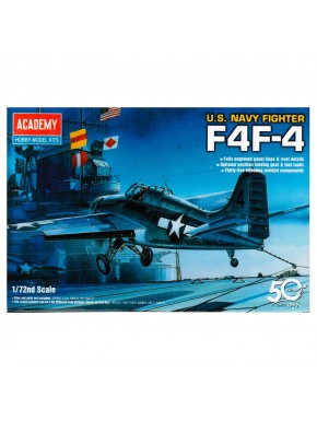 Boîte de la maquette F4F-4 Wildcat par Academy à l'échelle 1/72