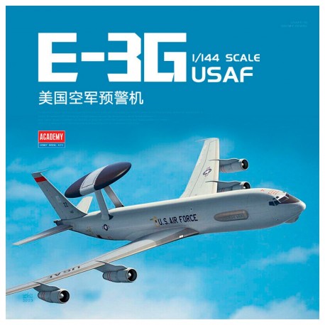 Maquete USAF E-3G Sentry AEW&C 1/144 da Academy