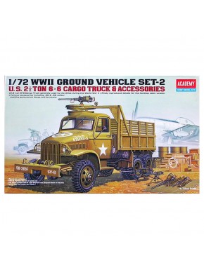 Modèle à l'échelle 1/72 de camion de chargaison U.S. 2,5 tonnes par Academy