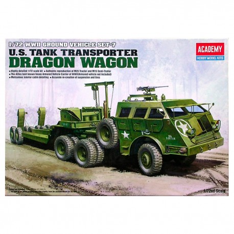 Maqueta detallada 1/72 M26 Dragon Wagon Academy