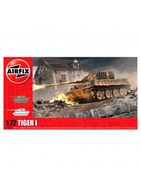 Maquette à l'échelle Tiger 1 Airfix en camouflage d'hiver