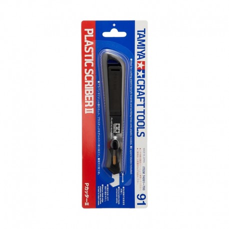 Graveur de plastique Tamiya Plastic Scriber II avec lames