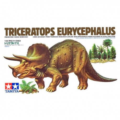 Kit de montage Triceratops Eurycephalus de Tamiya