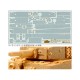 Folha de revestimento Zimmerit para Tiger I Tamiya 1/48