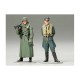 Maquete 1/35 de metralhador alemão e piloto Luftwaffe