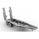 Maqueta a escala del remolque TRCU30 de Scammell Pioneer