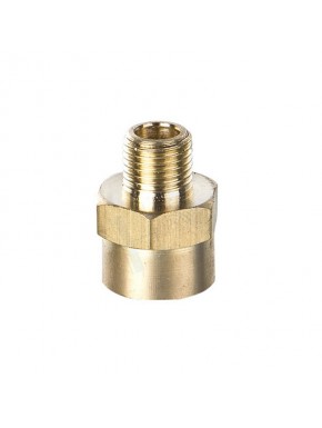 Conector A4 1/8 pulgadas macho a 1/4 pulgadas hembra en bronce