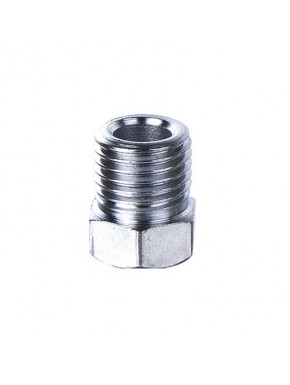 Conector A5 1/8" Hembra a 1/8" Macho metálico