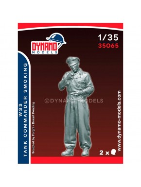 Figurine 1/35 commandant Panther fumant Dynamo Models