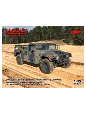 Modèle à l'échelle Humvee M1097A2 porte-charges 1/35 ICM