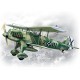 Maqueta avión Heinkel He 51B-1 caza biplano escala 1:72