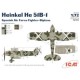 Maqueta avión Heinkel He 51B-1 caza biplano escala 1:72