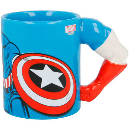 Coppa 3D Capitan America Marvel