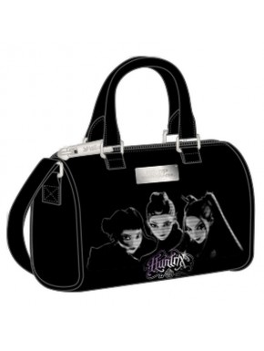 Bolsa preta Song Demon Hunters Kpop com alças e alça de ombro
