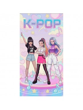 Toalha de microfibra Kpop Demon Hunters