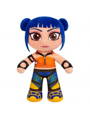 Pelúcia azul de KPop 80cm com design colorido