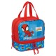 Bolsa portameriendas Spidey Marvel roja y azul con gráficos de Spider-Man