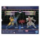 Figuras de Wolverine e Silver Samurai no blister Marvel Legends