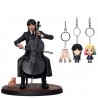 Figurine Mercredi Violoncelle avec Porte-clés SD TOYS