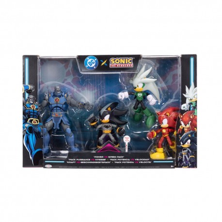 Blister de 4 figuras Sonic The Hedgehog DC Comics 12cm