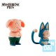 Figura Ichibansho Oolong y Puar de Dragon Ball de 10 cm