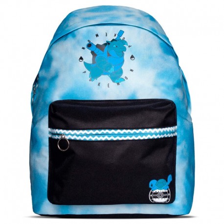 Mochila azul Pokémon com Squirtle Evolutions