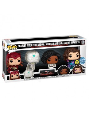 Conjunto exclusivo de figuras Funko POP WandaVision