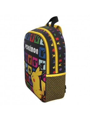 Sac à dos Pokemon Pikachu avec design coloré de 41 cm