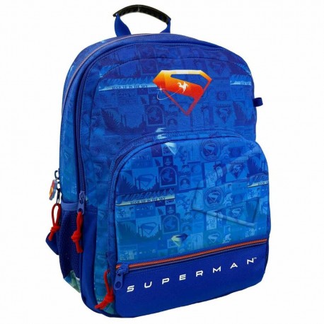 Sac à dos bleu Superman avec logo DC Comics